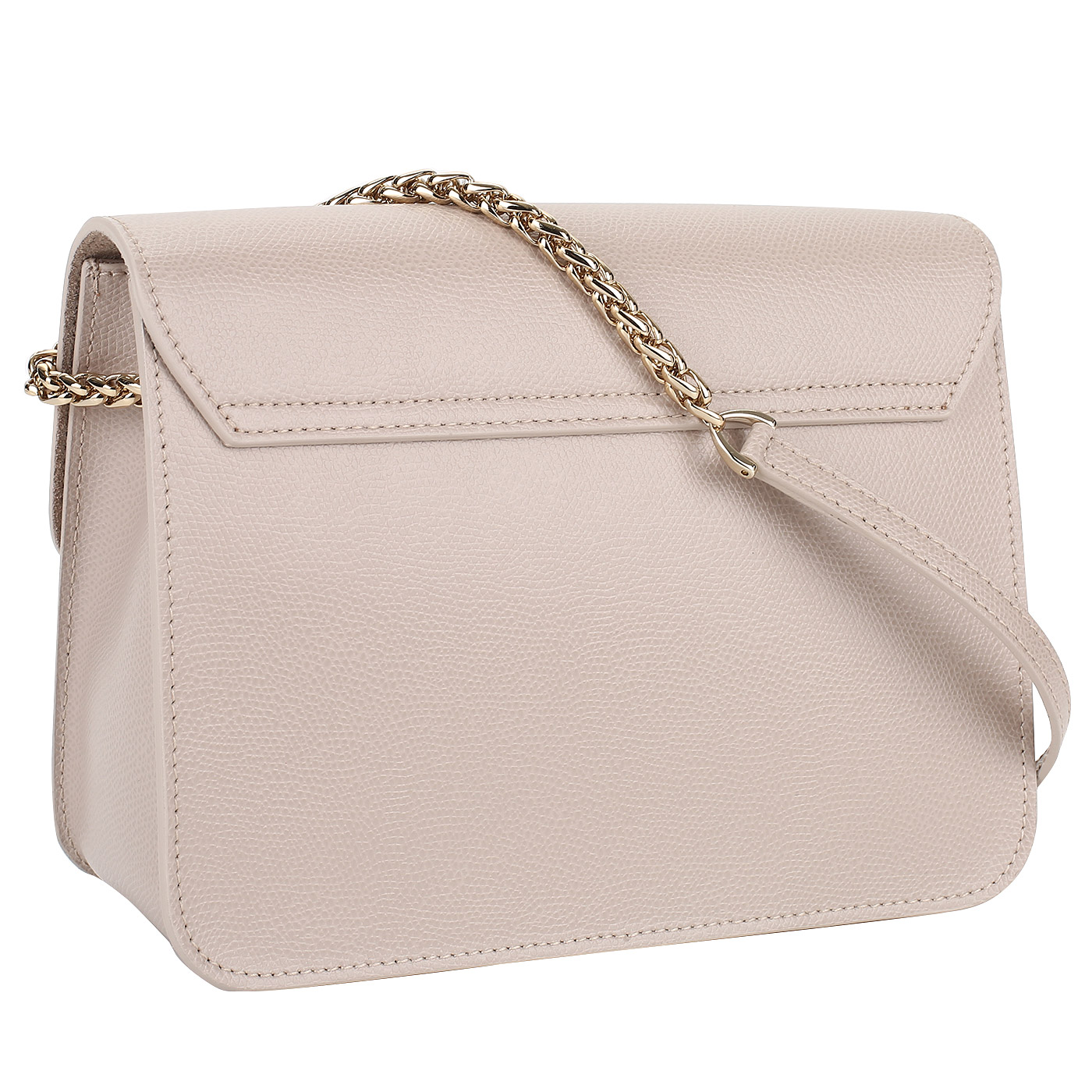 Кожаная сумочка с тиснением Furla Metropolis