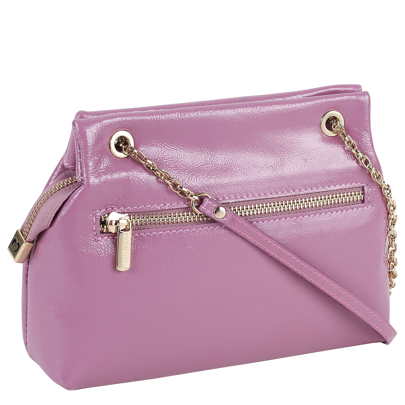 Кожаная сумка с цепочкой Marina Creazioni X1010 STRASS