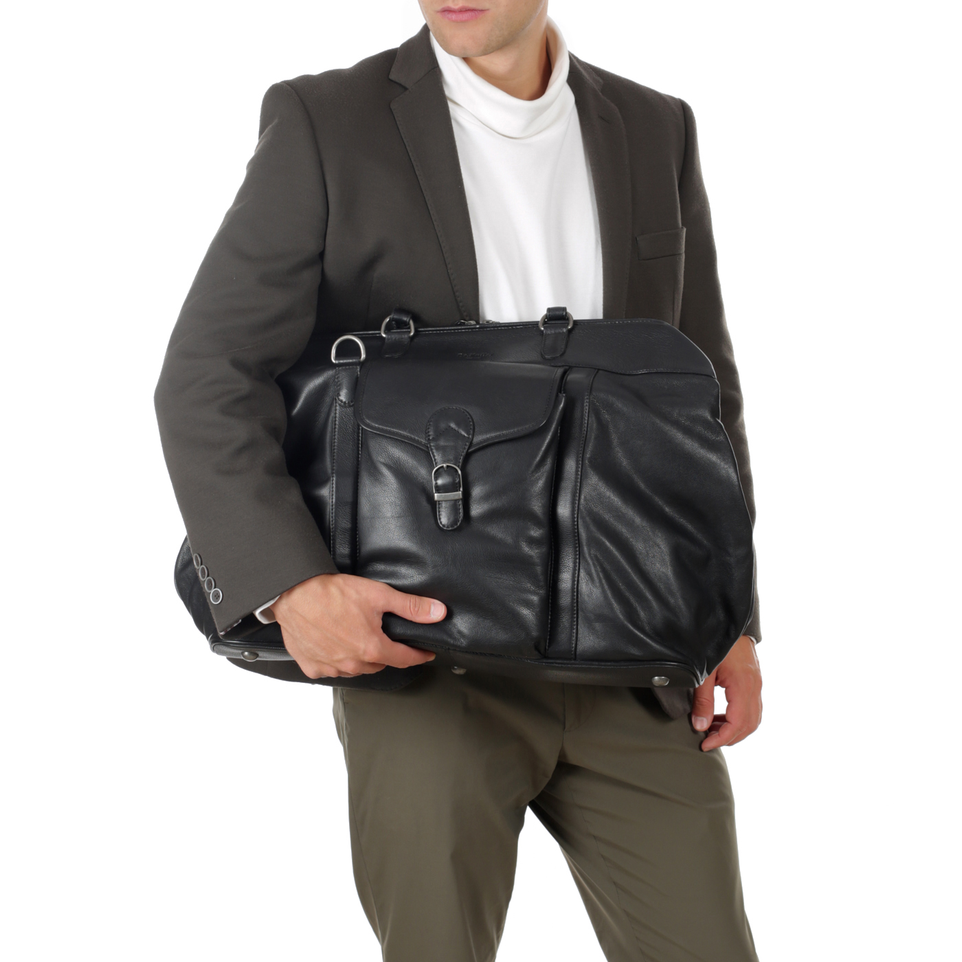 Кожаная дорожная сумка Dr. Koffer 