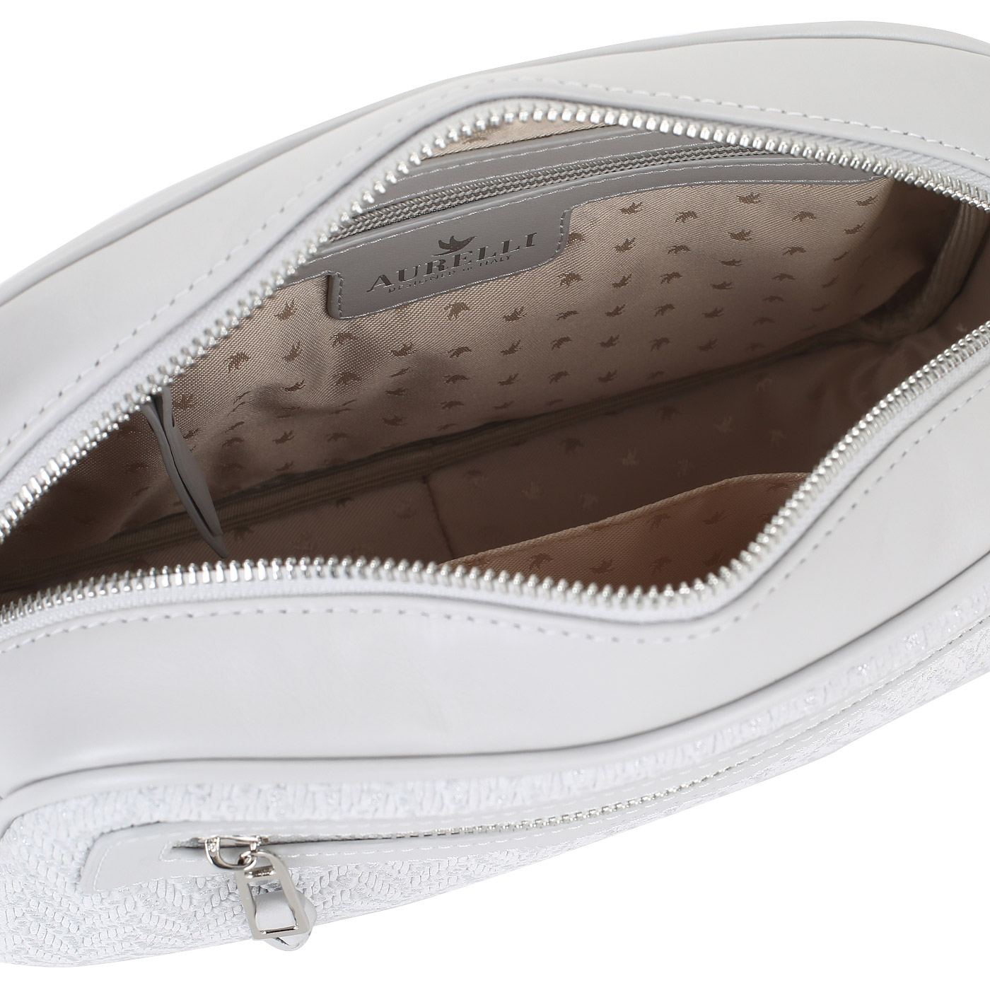 Сумка из кожи и замши Aurelli 