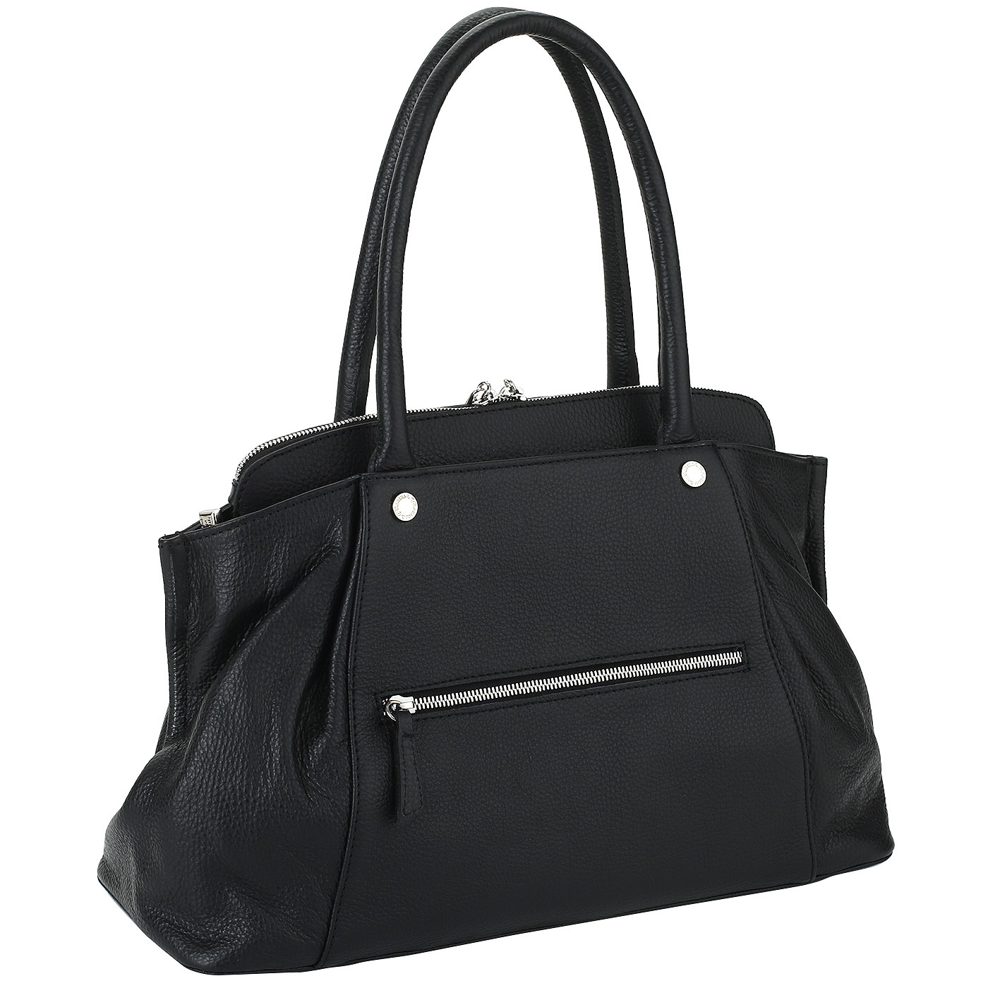 Кожаная сумка с тремя отделами Marina Creazioni 