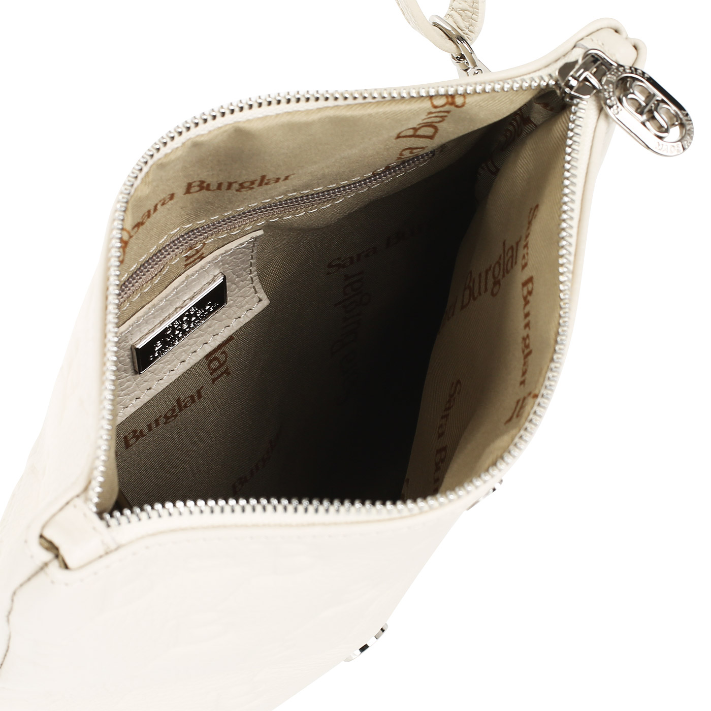 Мягкая сумочка из кожи Sara Burglar Noemi Person