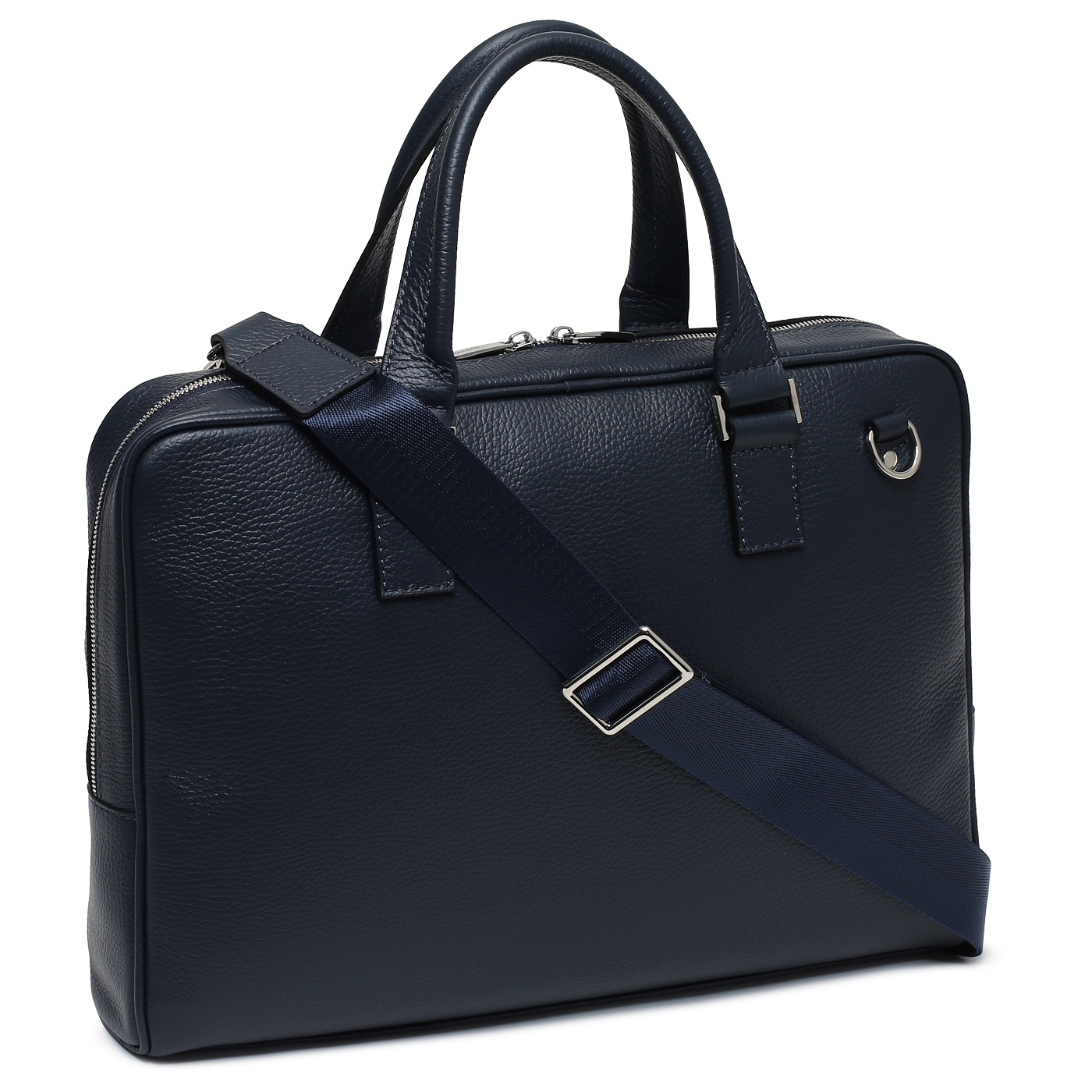 Мужская кожаная сумка с отделением для ноутбука Stevens 