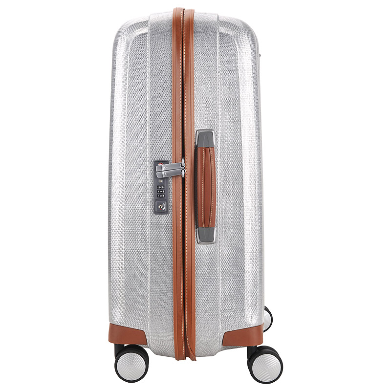 Чемодан средний M из материала Curv Samsonite Lite-Cube Dlx