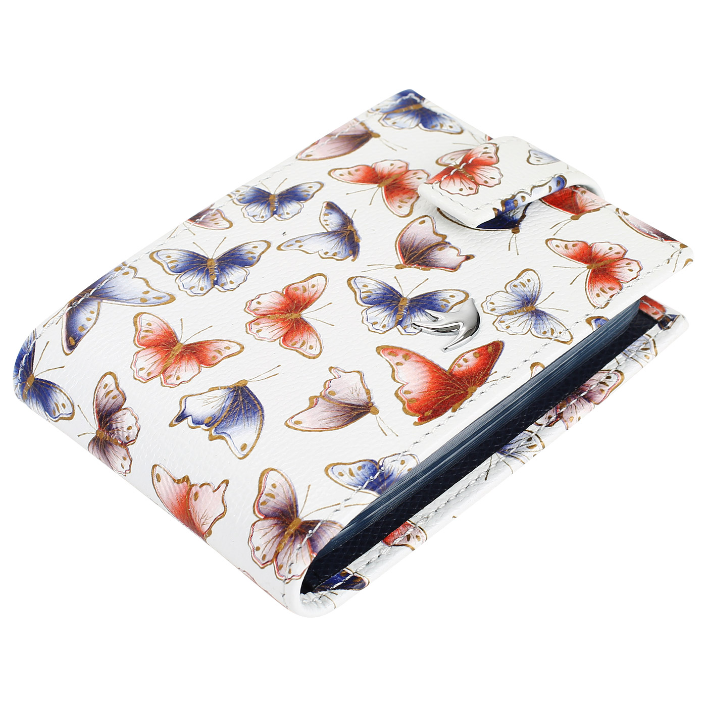 Компактная визитница на кнопке Aurelli Alma fantasia