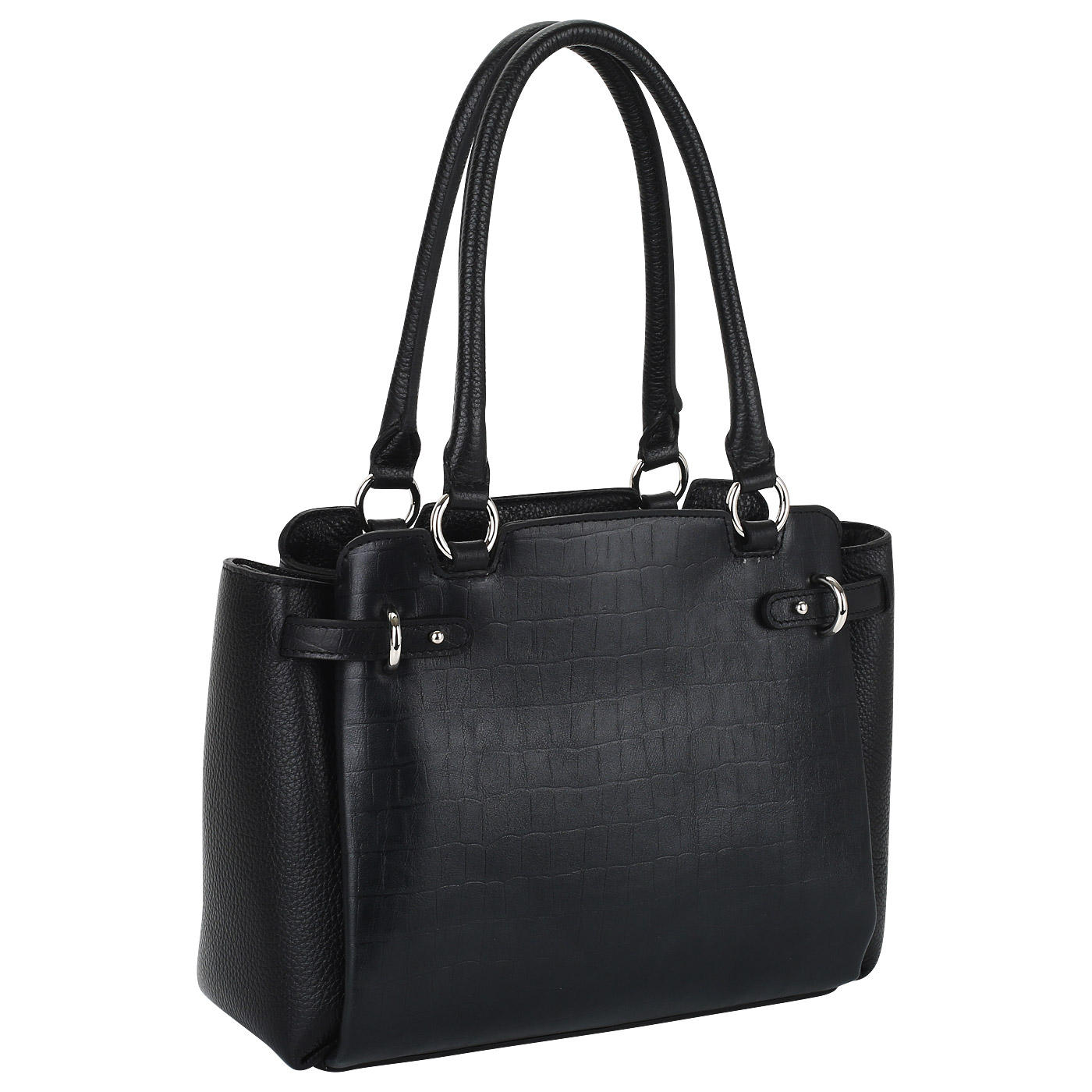 Сумка из комбинированной кожи Chatte 