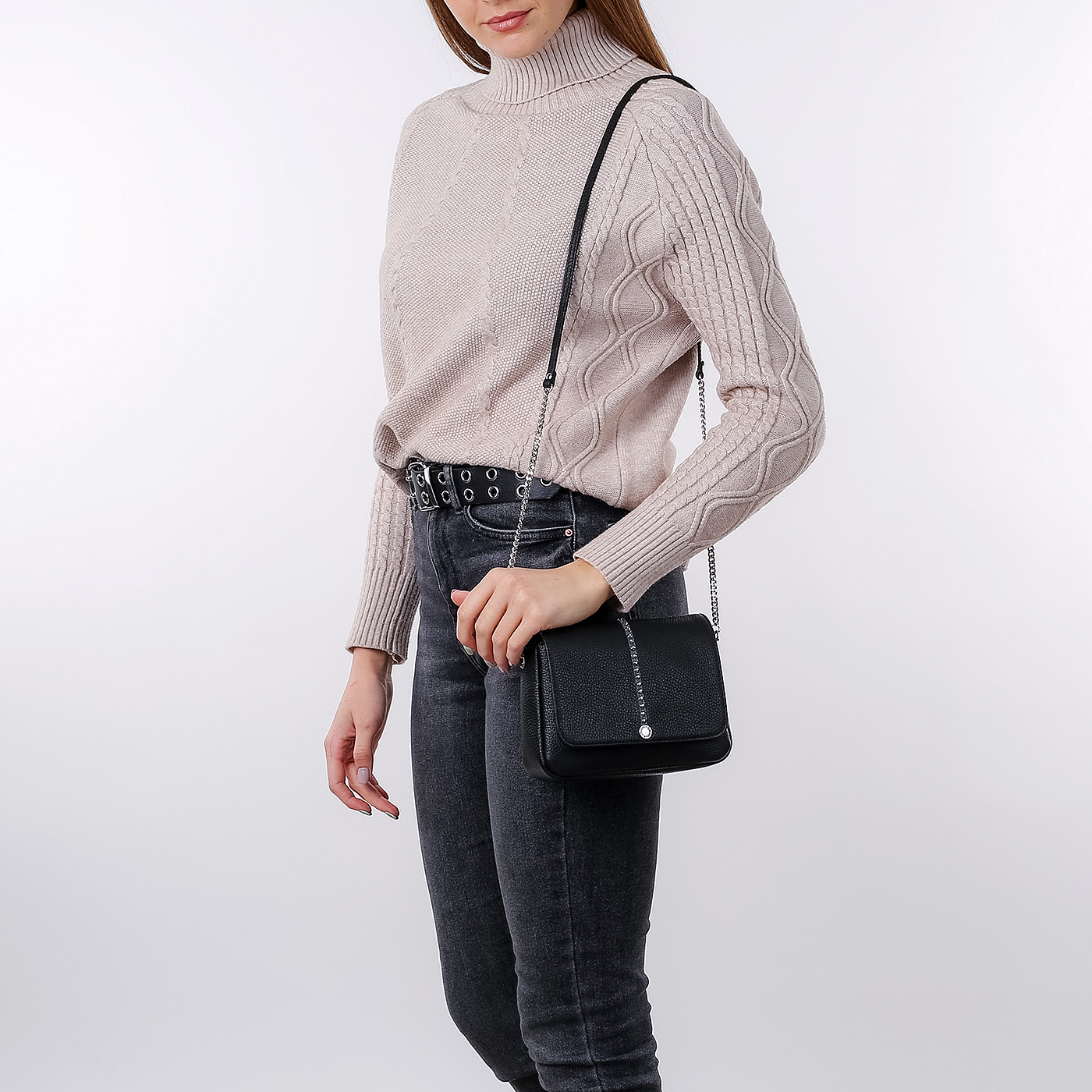 Сумочка со стразами Marina Creazioni 