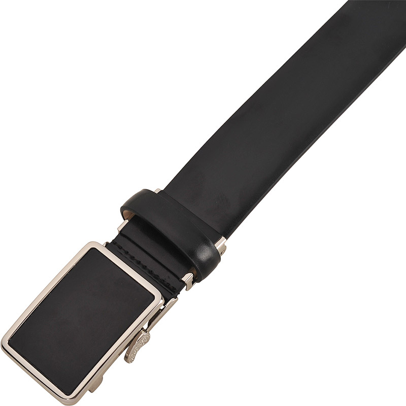 Ремень, кожа, черный Anthoni Crown 