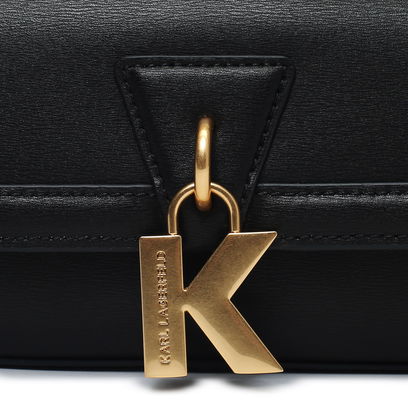 Кожаная сумка Karl Lagerfeld Lock