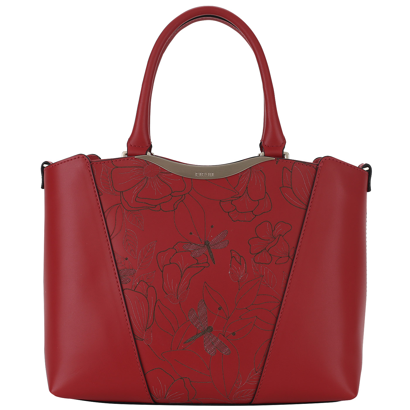 Ripani Сумка из красной кожи