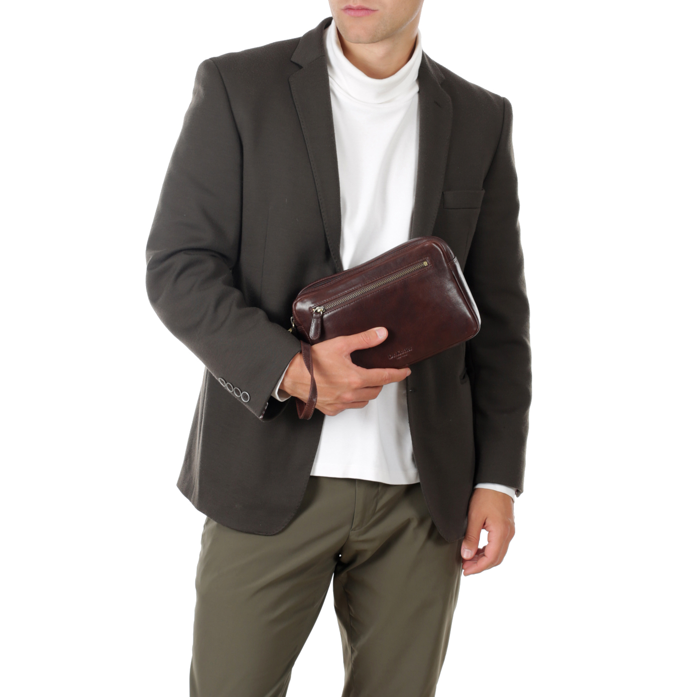 Кожаная сумка Dr. Koffer 