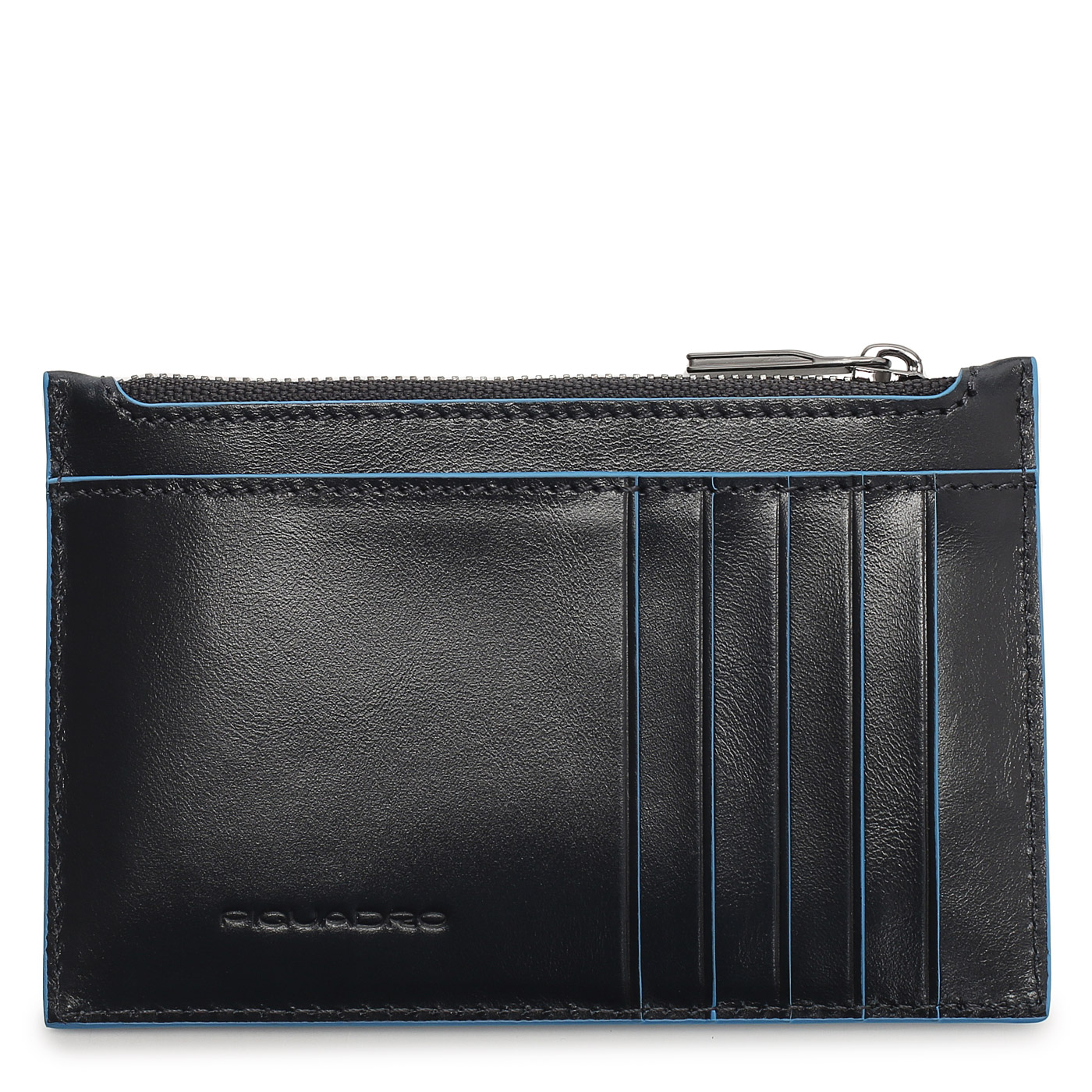 Кожаная визитница Piquadro Blue square