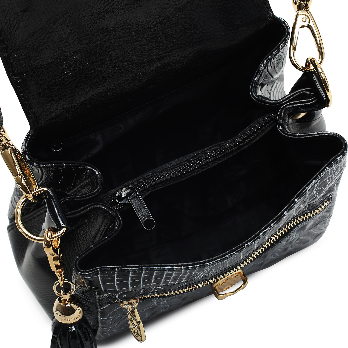 Кожаная сумка Marino Orlandi Crocus