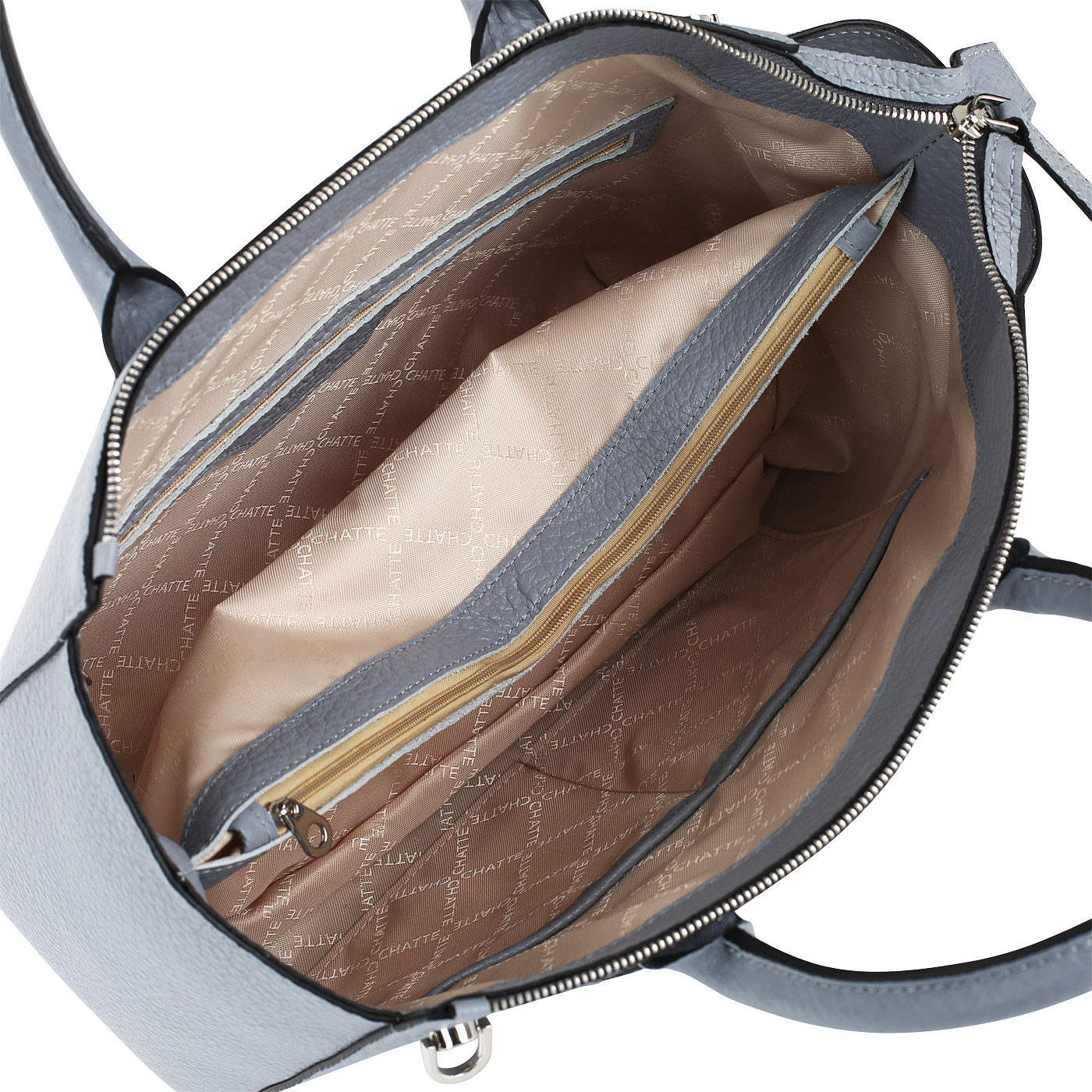 Классическая кожаная сумка Chatte 