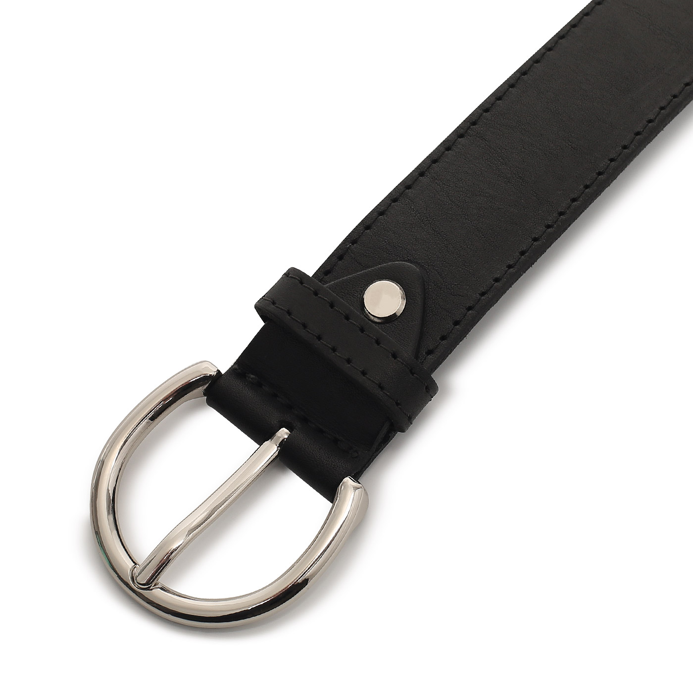 Ремень из гладкой кожи Chatte Bijou