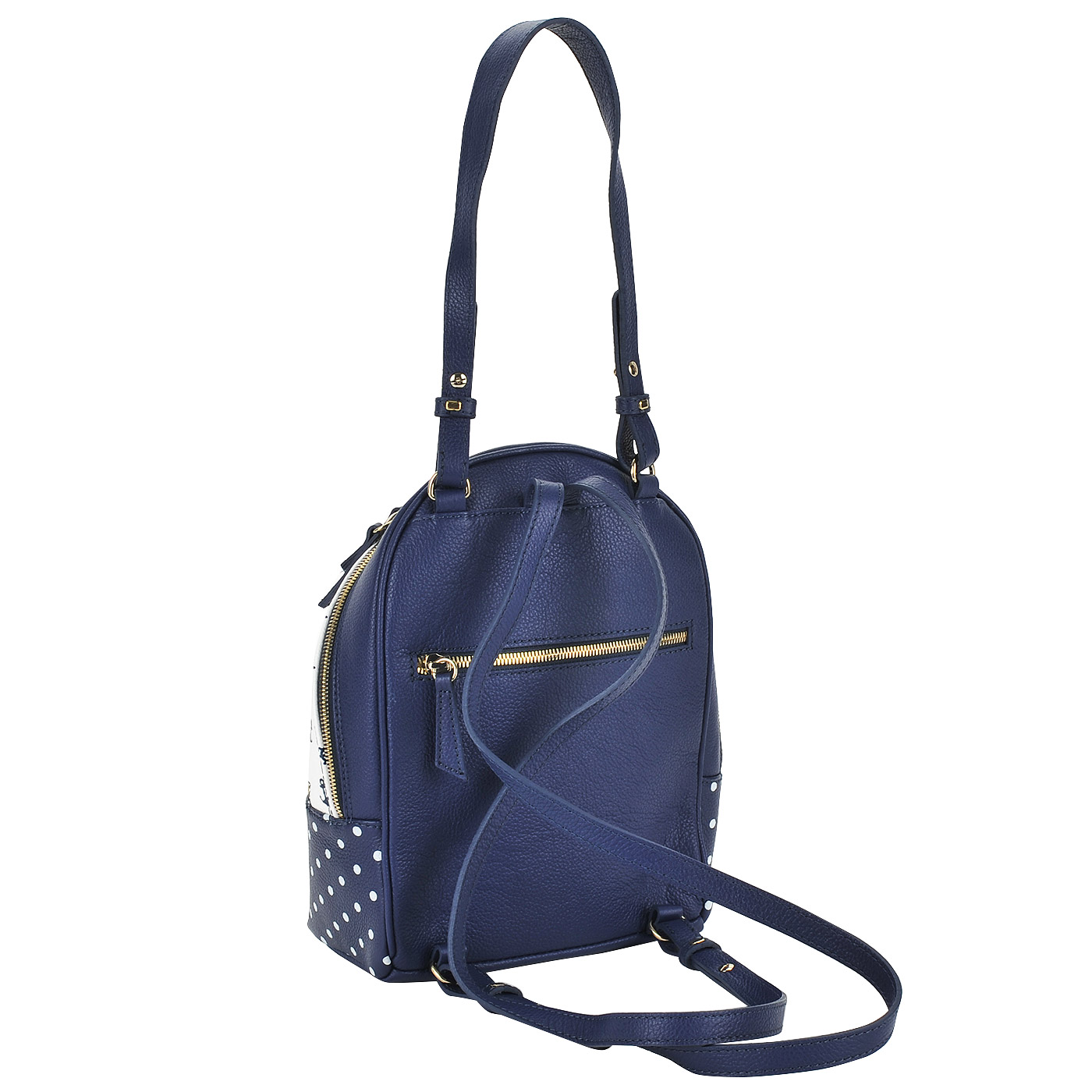 Кожаный женский рюкзак в морском стиле Marina Creazioni 
