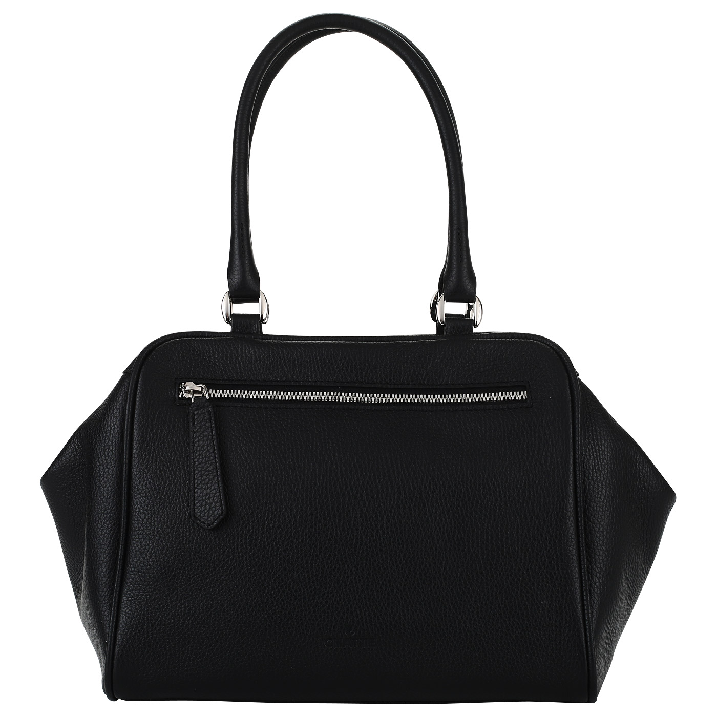 Chatte Черная кожаная сумка