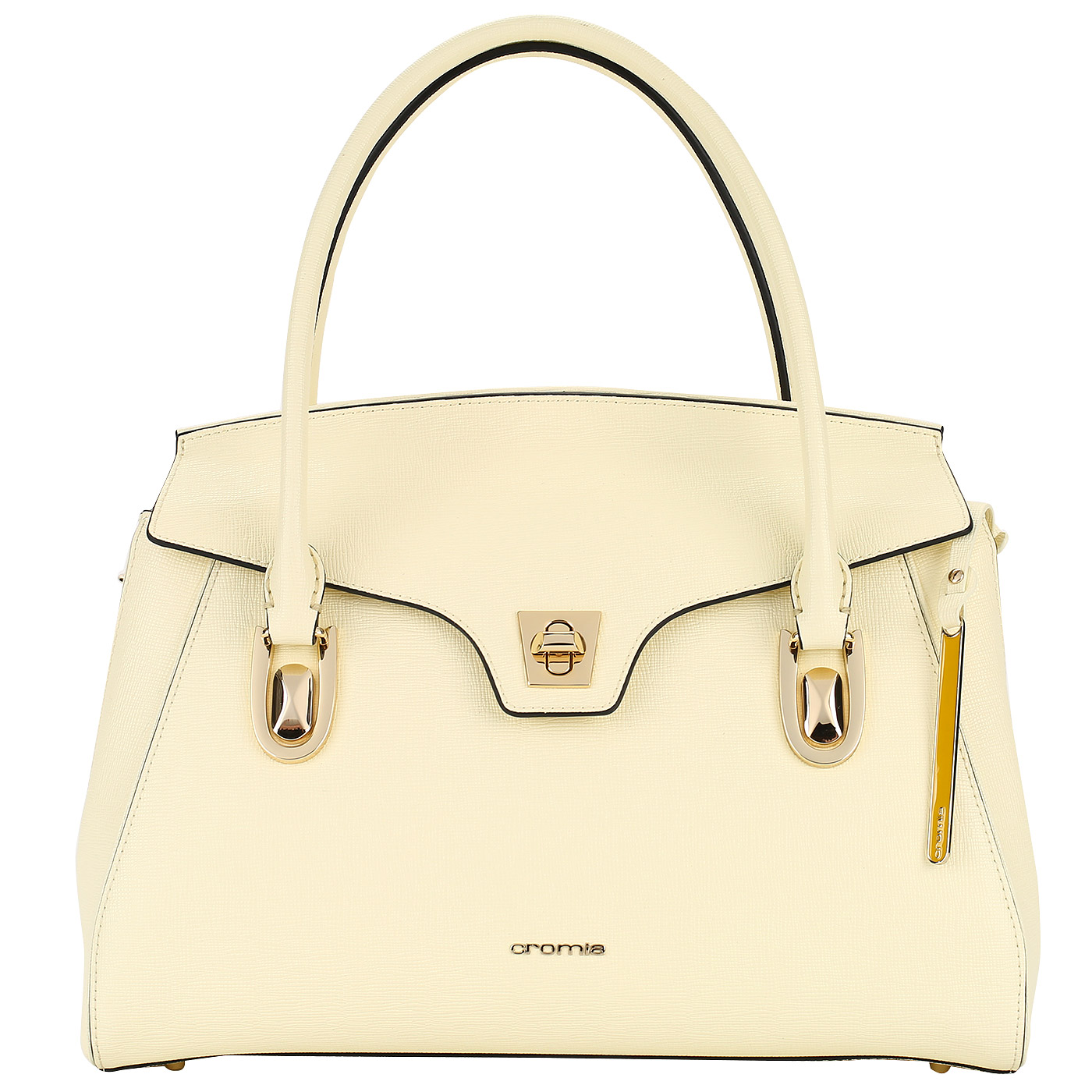 Cromia Сафьяновая женская сумка с длинными ручками