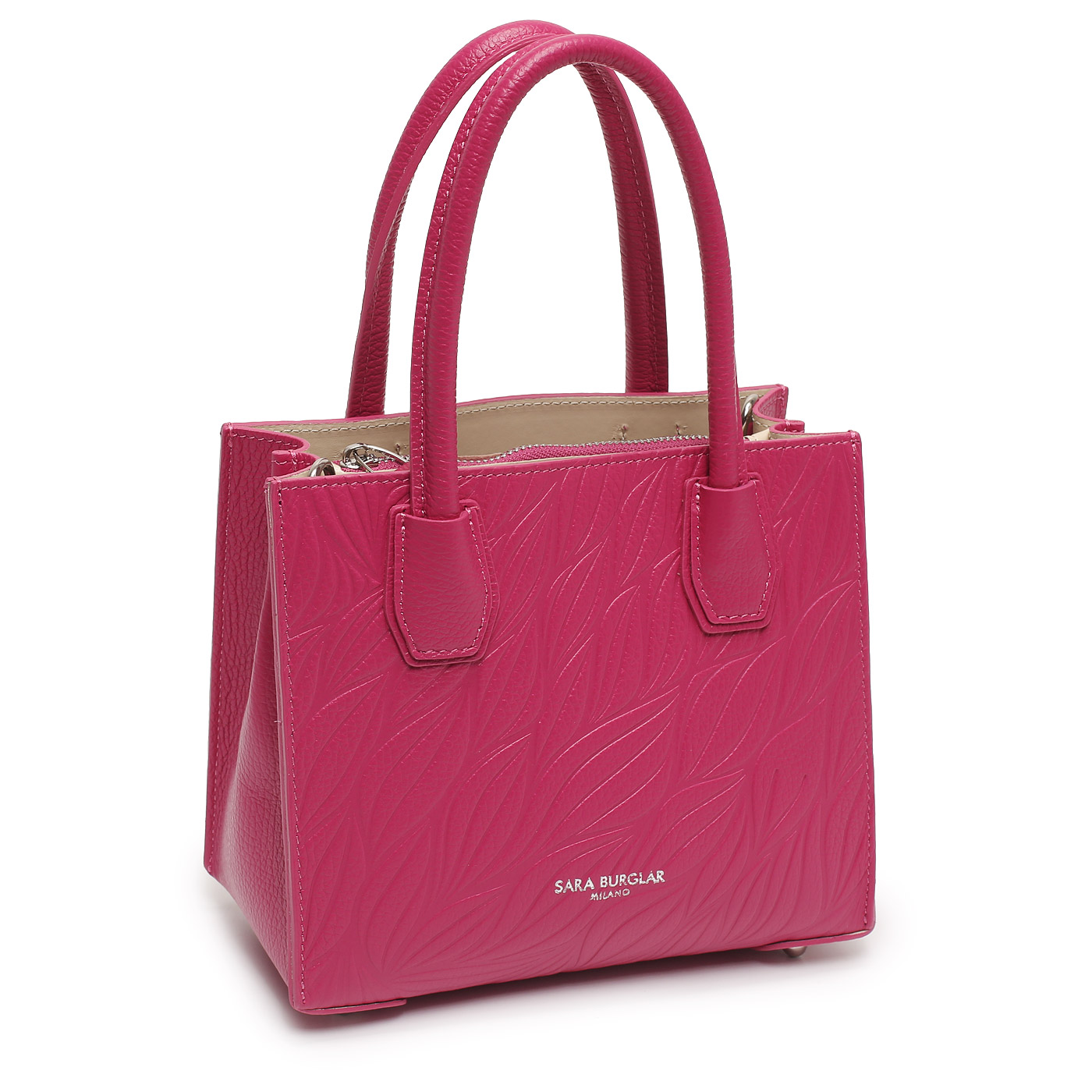 Кожаная сумка Sara Burglar Emma leaf