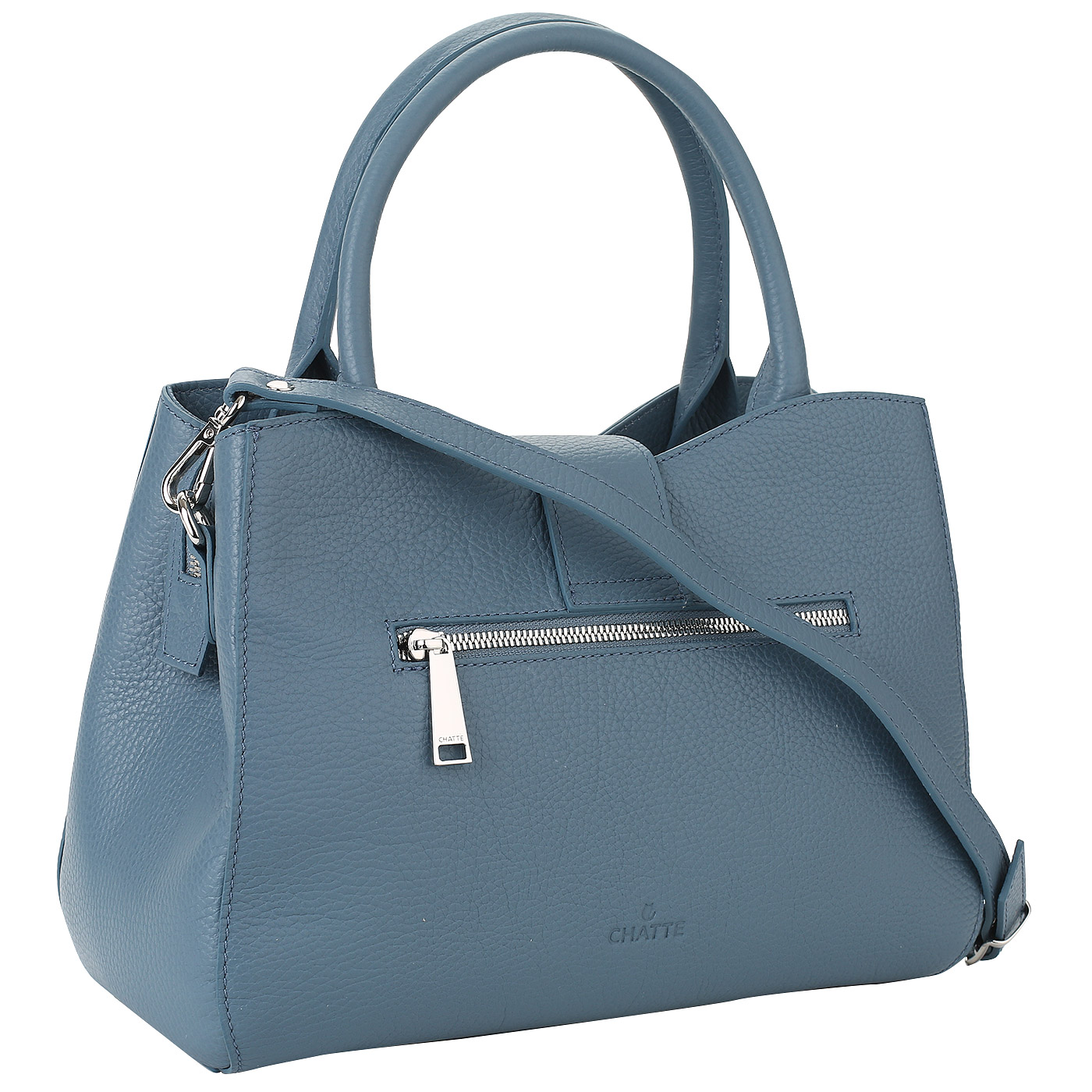 Кожаная сумка с двумя отделами Chatte Marseille