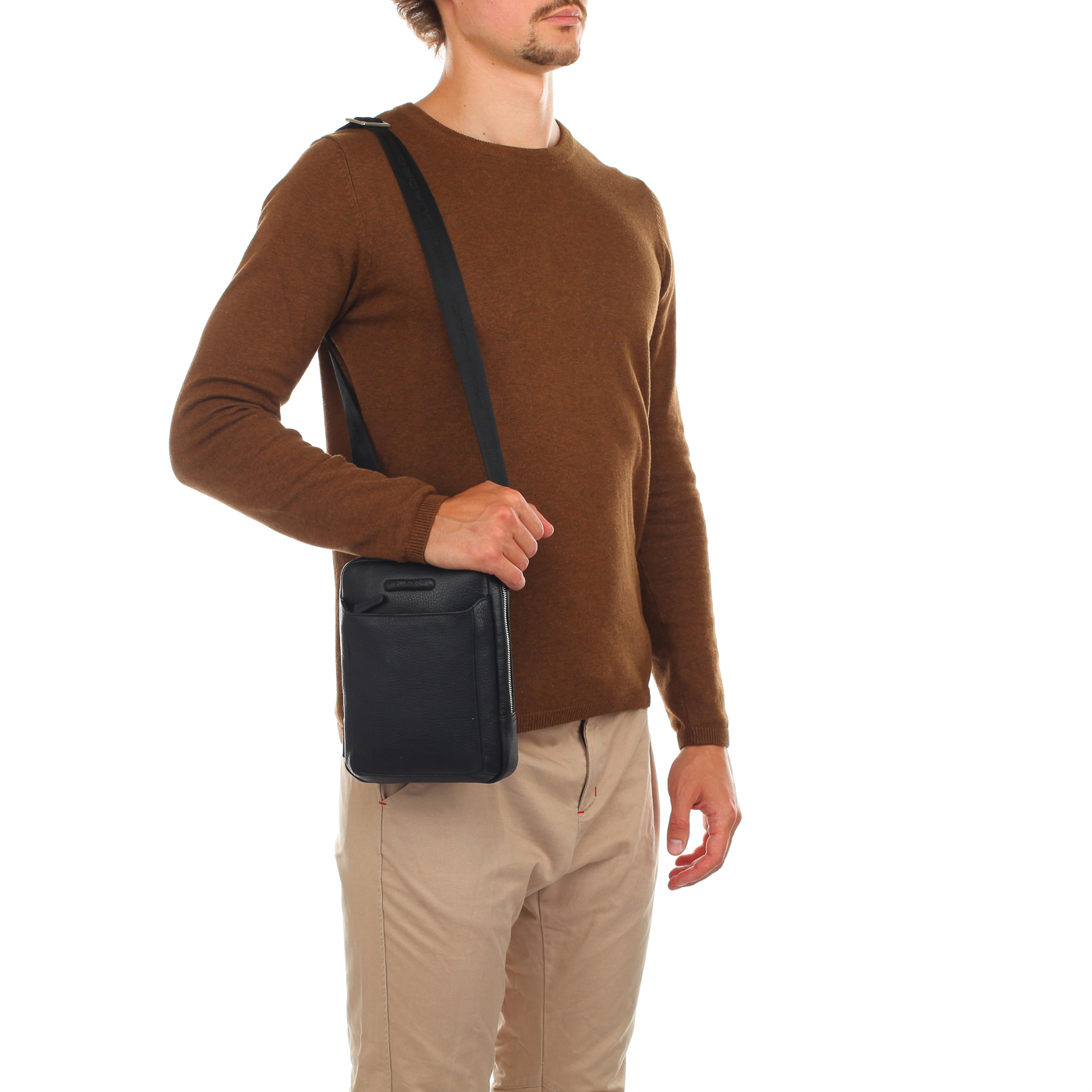 Сумка-планшет из натуральной кожи Piquadro Modus