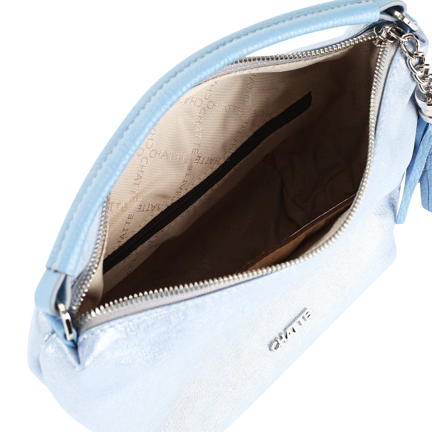 Женская сумочка из натуральной кожи с ремешком Chatte 