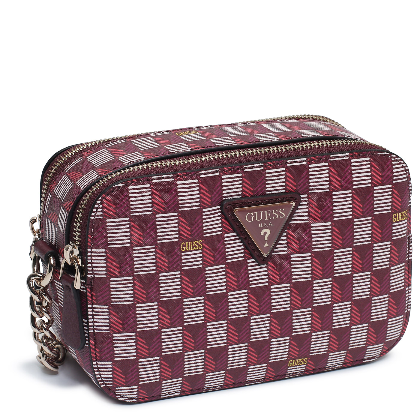 Сумка через плечо с цепочкой Guess G Wave Zip