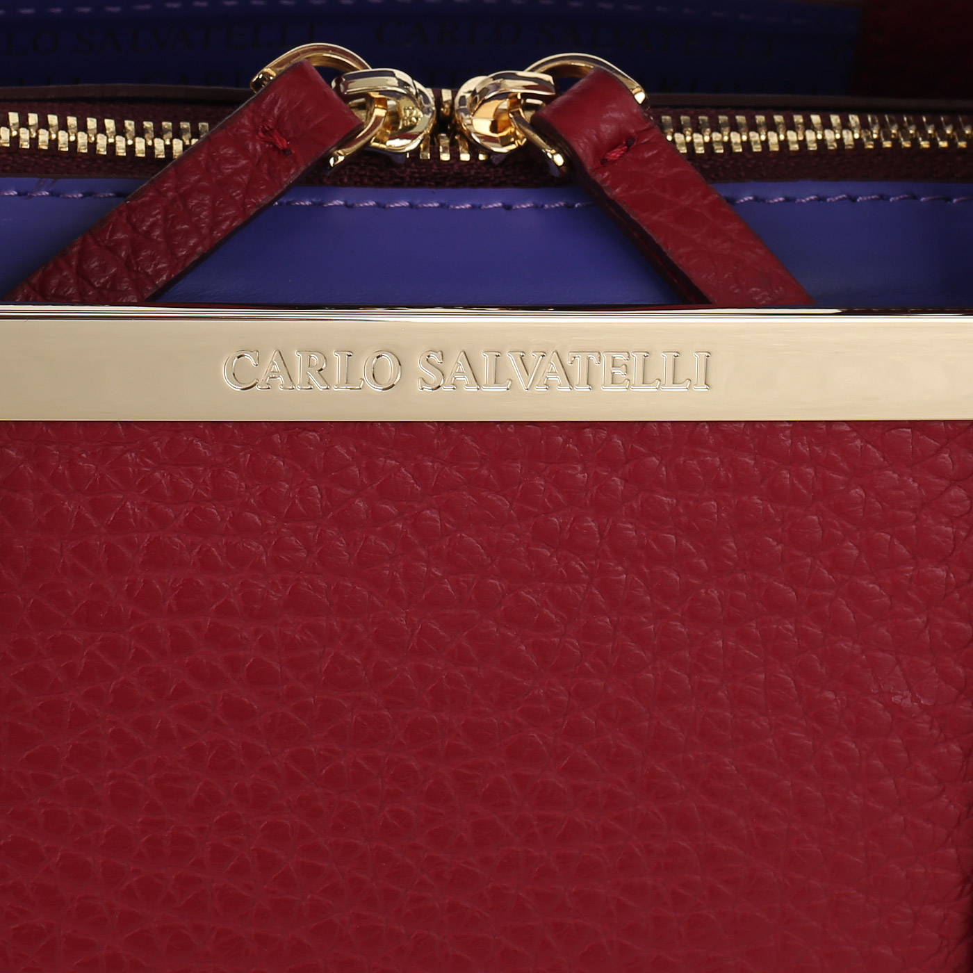 Кожаная сумка Carlo Salvatelli Zaira cervino