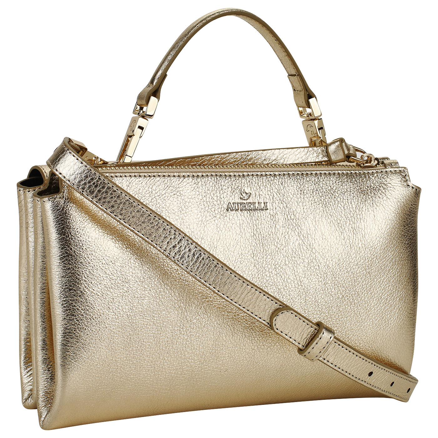 Сумочка с боковыми кнопками Aurelli 