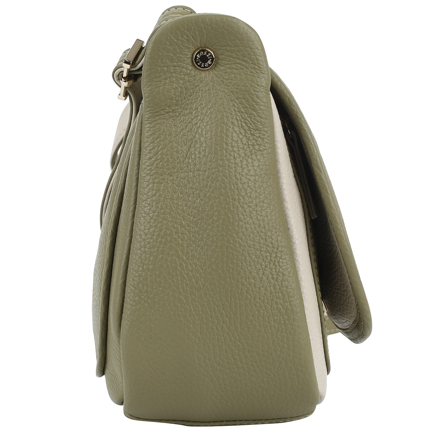 Сумка из зеленой кожи Bruno Rossi 