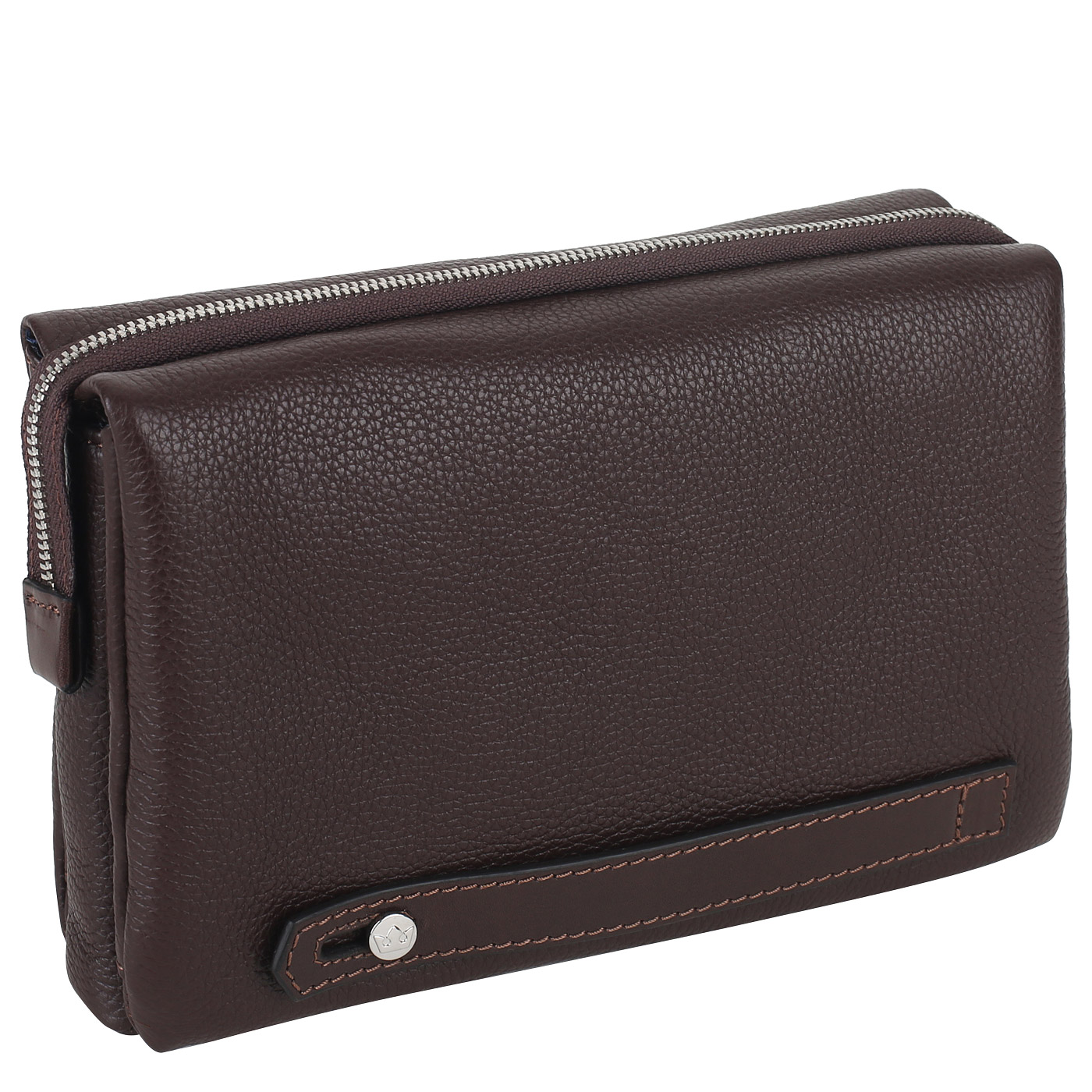 Кожаный клатч Stevens 