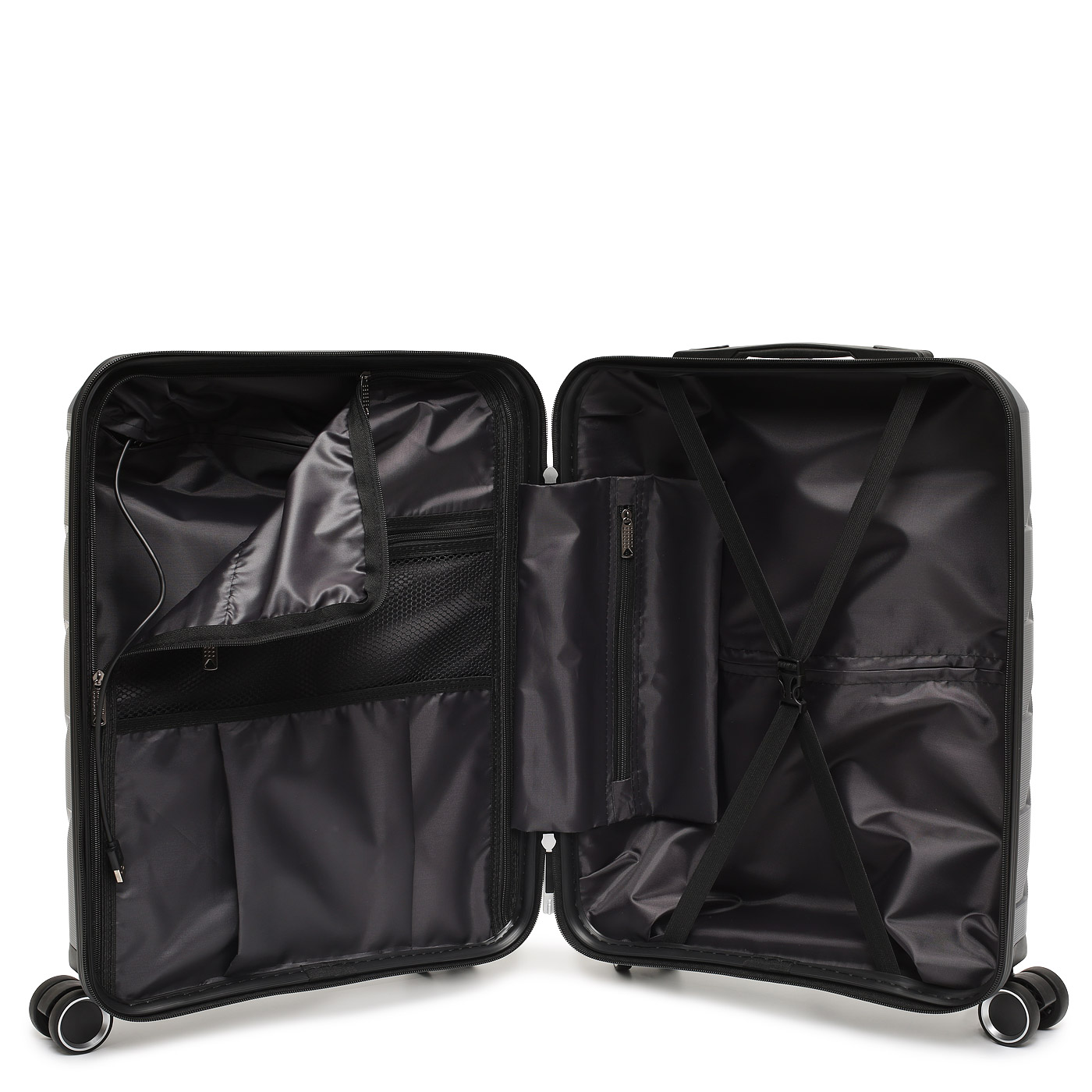 Чемодан маленький S из полипропилена Sun Voyage Elite