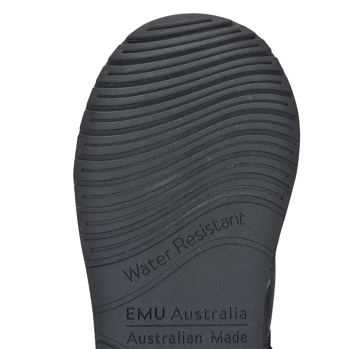 Замшевые черные угги EMU Australia Platinum Stinger Lo