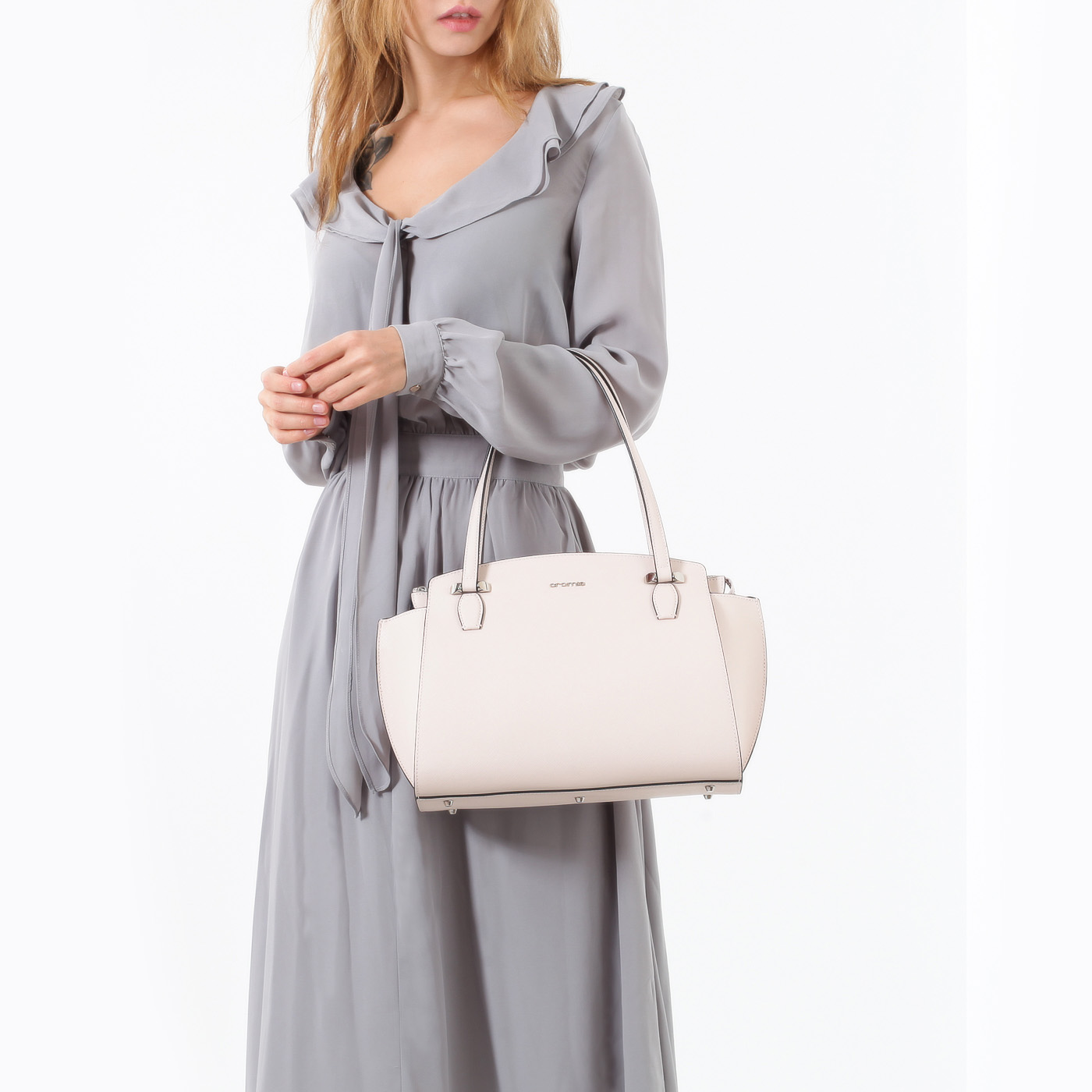 Сумка из сафьяна Cromia Perla