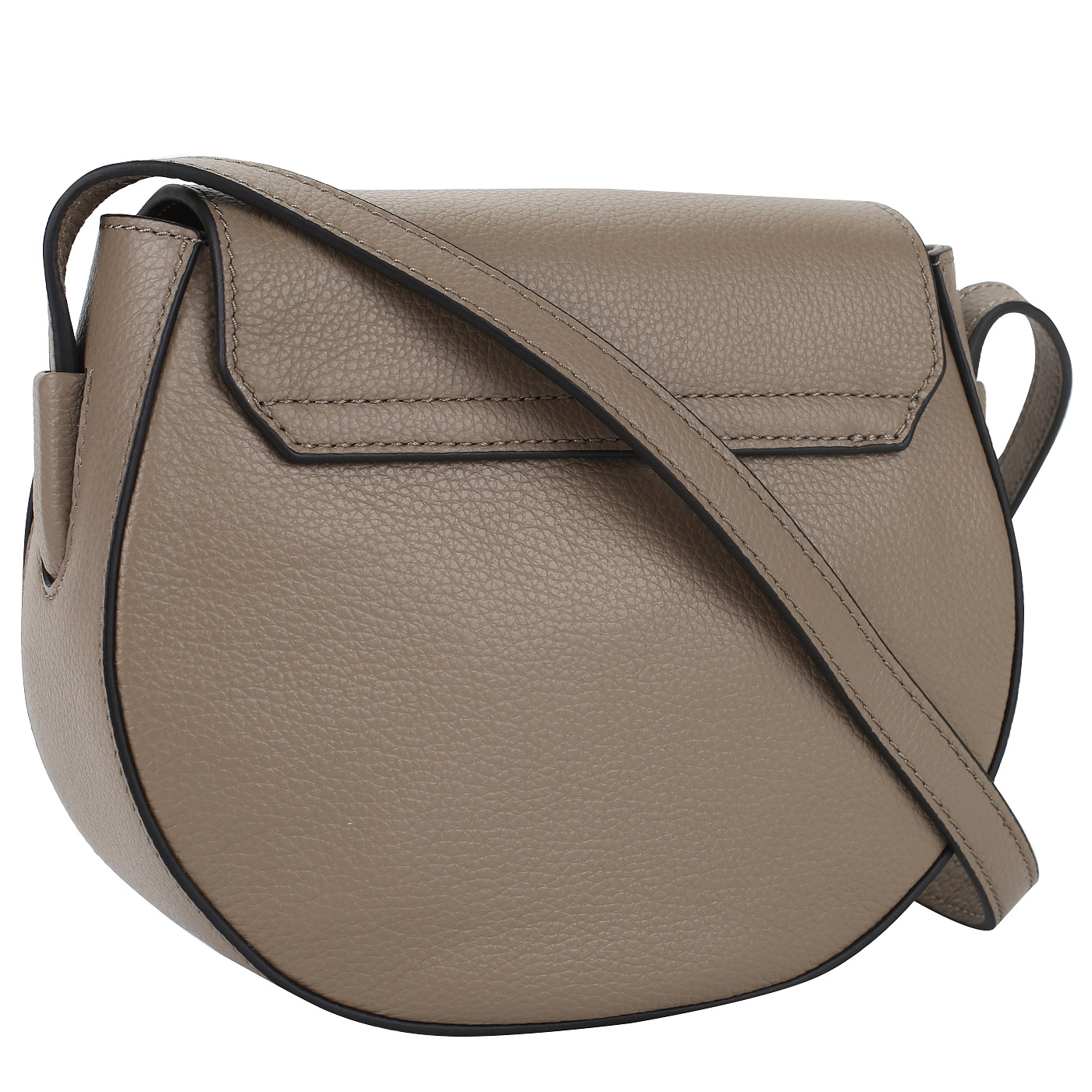 Сумочка с фирменным брелоком Coccinelle Clementine soft