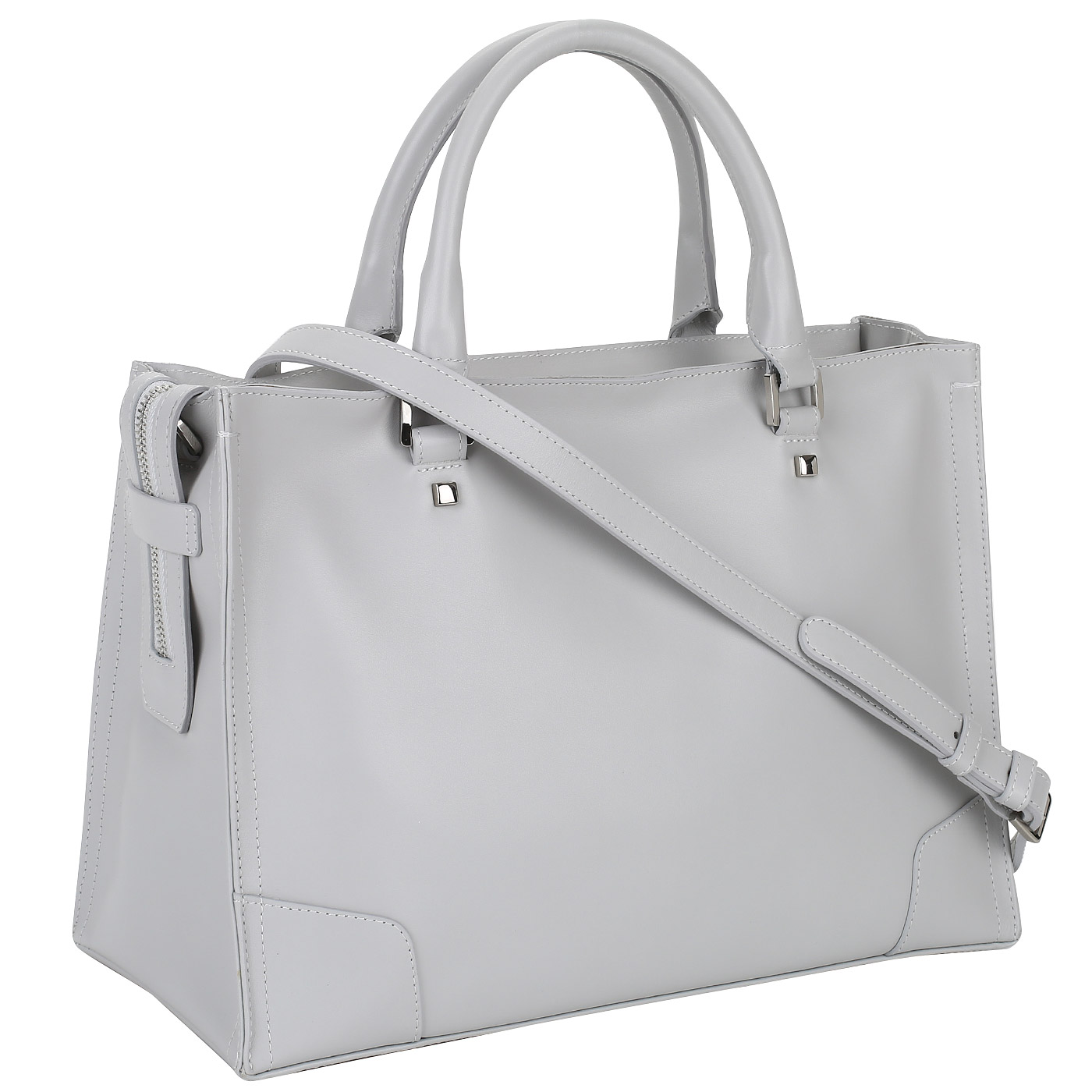 Сумка из кожи и замши Aurelli 